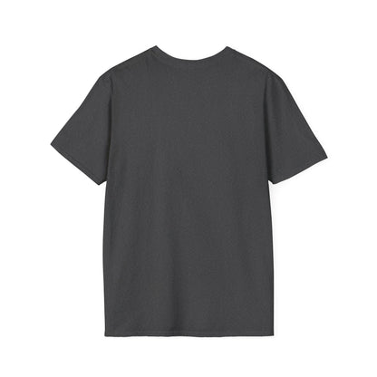 Kiss The Cook T-Shirt — Retro Red Graphic Tee ("Kiss The Cook from a safe distance")