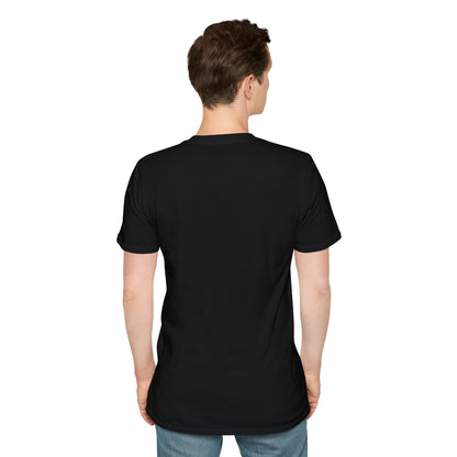 Kiss The Cook T-Shirt — Retro Red Graphic Tee ("Kiss The Cook from a safe distance")
