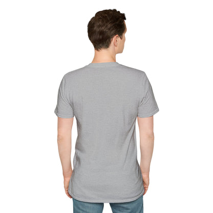 Kiss The Cook T-Shirt — Retro Red Graphic Tee ("Kiss The Cook from a safe distance")