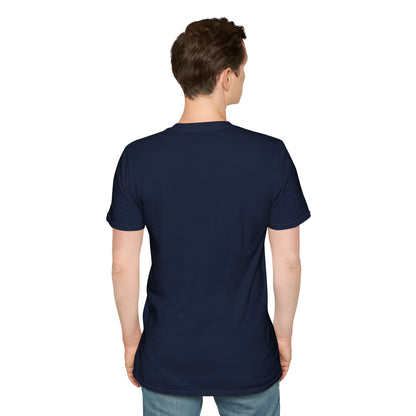 Kiss The Cook T-Shirt — Retro Red Graphic Tee ("Kiss The Cook from a safe distance")