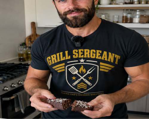 Grill Sergeant T-Shirt — Funny BBQ Chef Shirt for Grilling Lovers