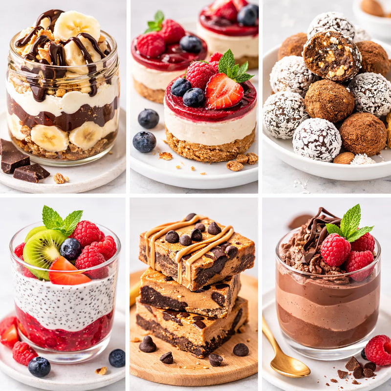 Healthy desserts cookbook