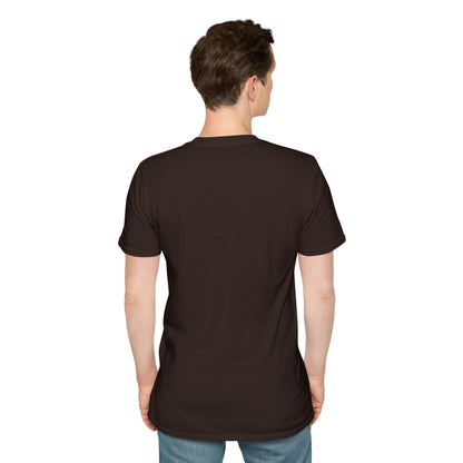 Kiss The Cook T-Shirt — Retro Red Graphic Tee ("Kiss The Cook from a safe distance")