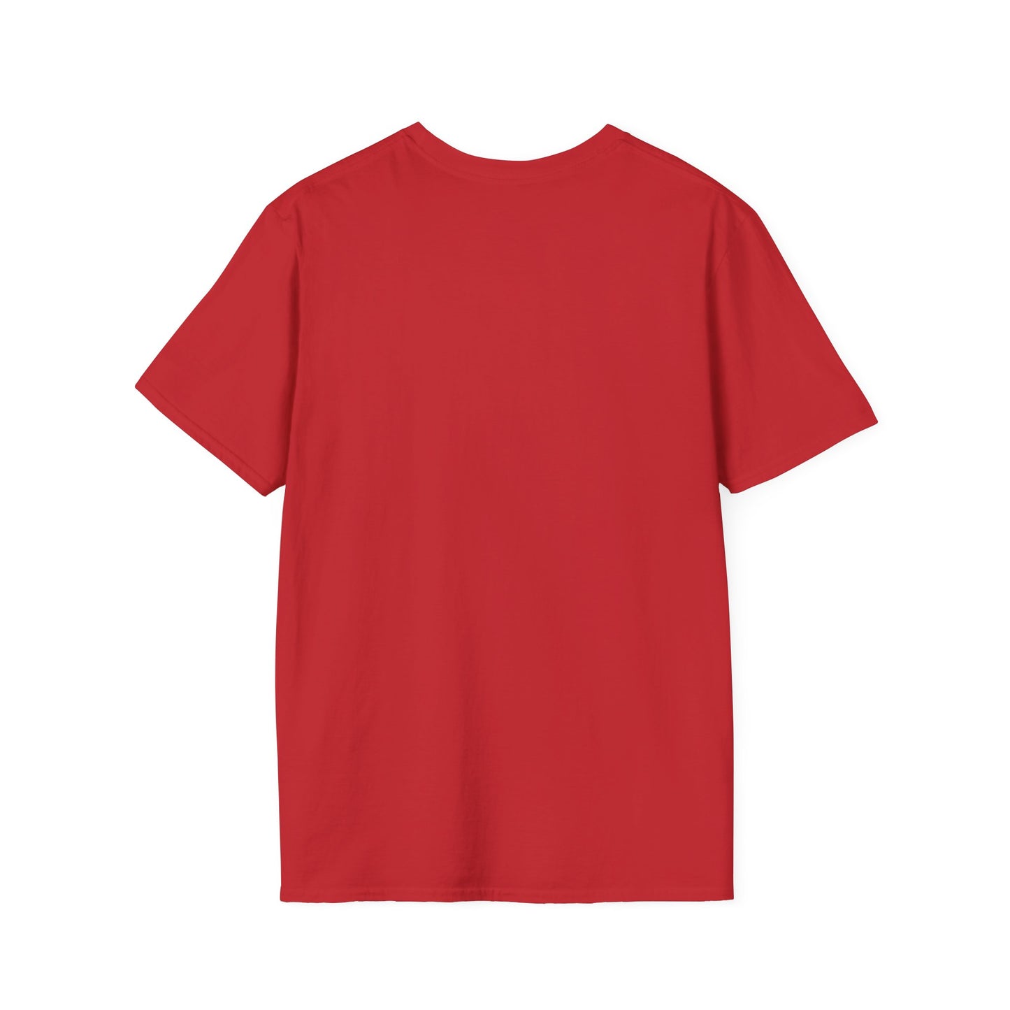Kiss The Cook T-Shirt — Retro Red Graphic Tee ("Kiss The Cook from a safe distance")