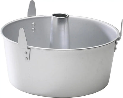 Angel Food Cake Pan 10 Inch — Removable Bottom, Nonstick, 3 Cooling Feet