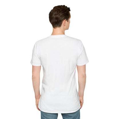 Kiss The Cook T-Shirt — Retro Red Graphic Tee ("Kiss The Cook from a safe distance")