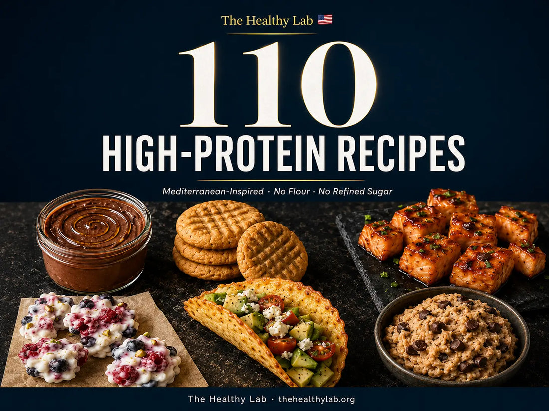 The Healthy Lab Cookbook — 110 High-Protein Mediterranean-Inspired Recipes