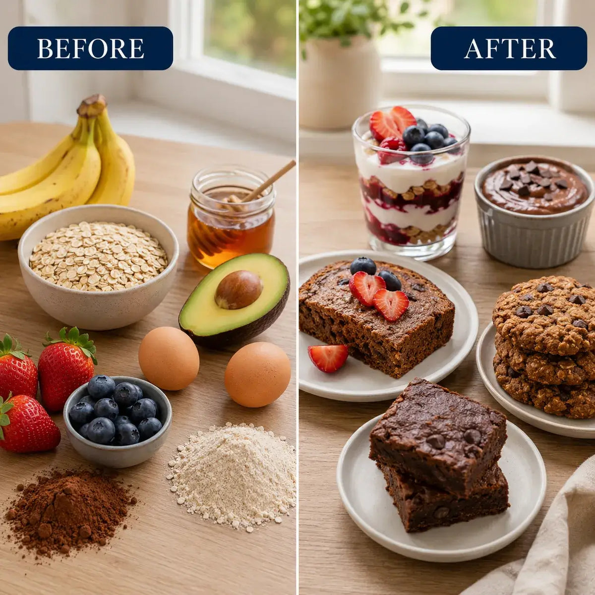 100 Guilt-Free Desserts — Sweet, Simple, No Refined Sugar