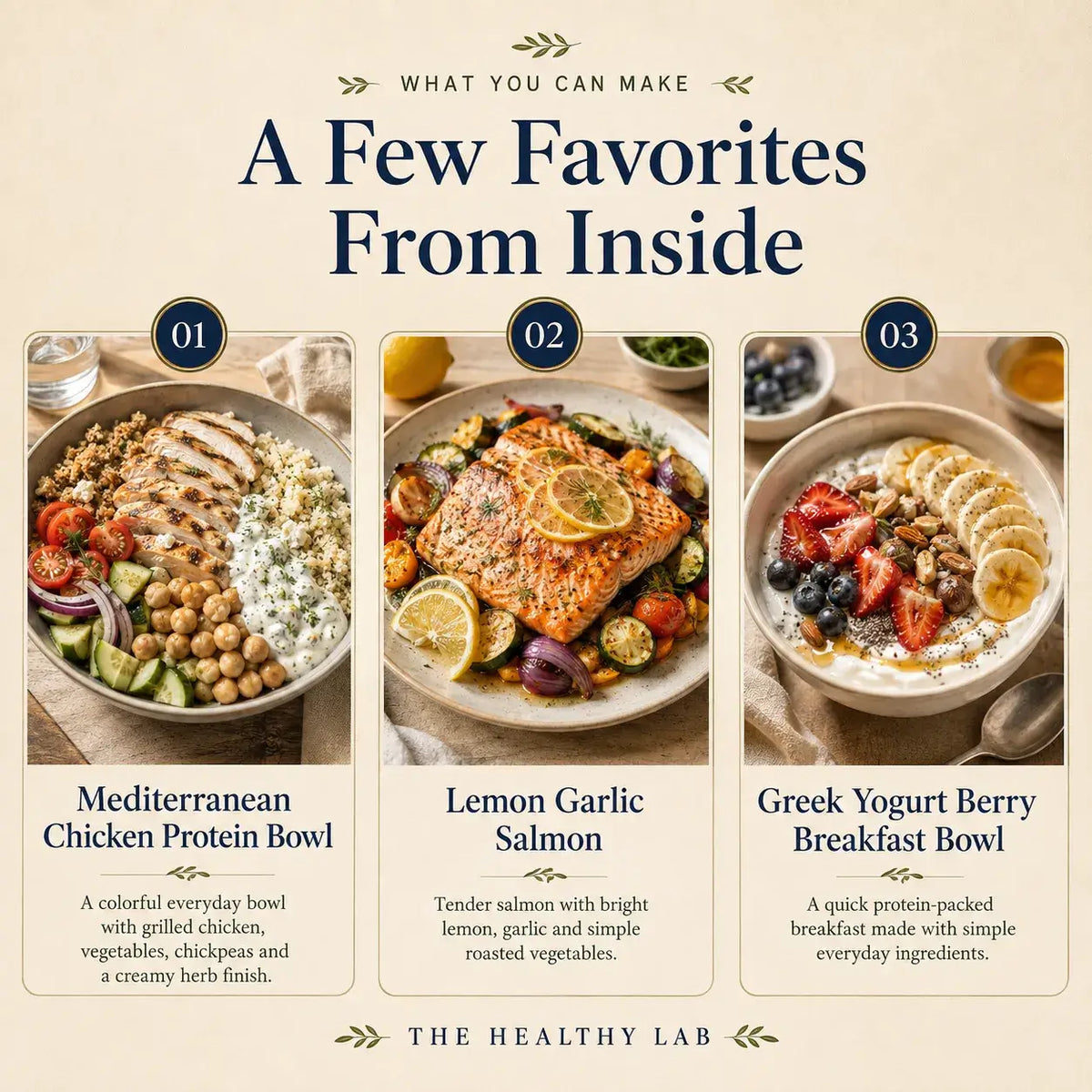 110 High-Protein Mediterranean-Inspired Recipes