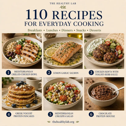 110 High-Protein Mediterranean-Inspired Recipes