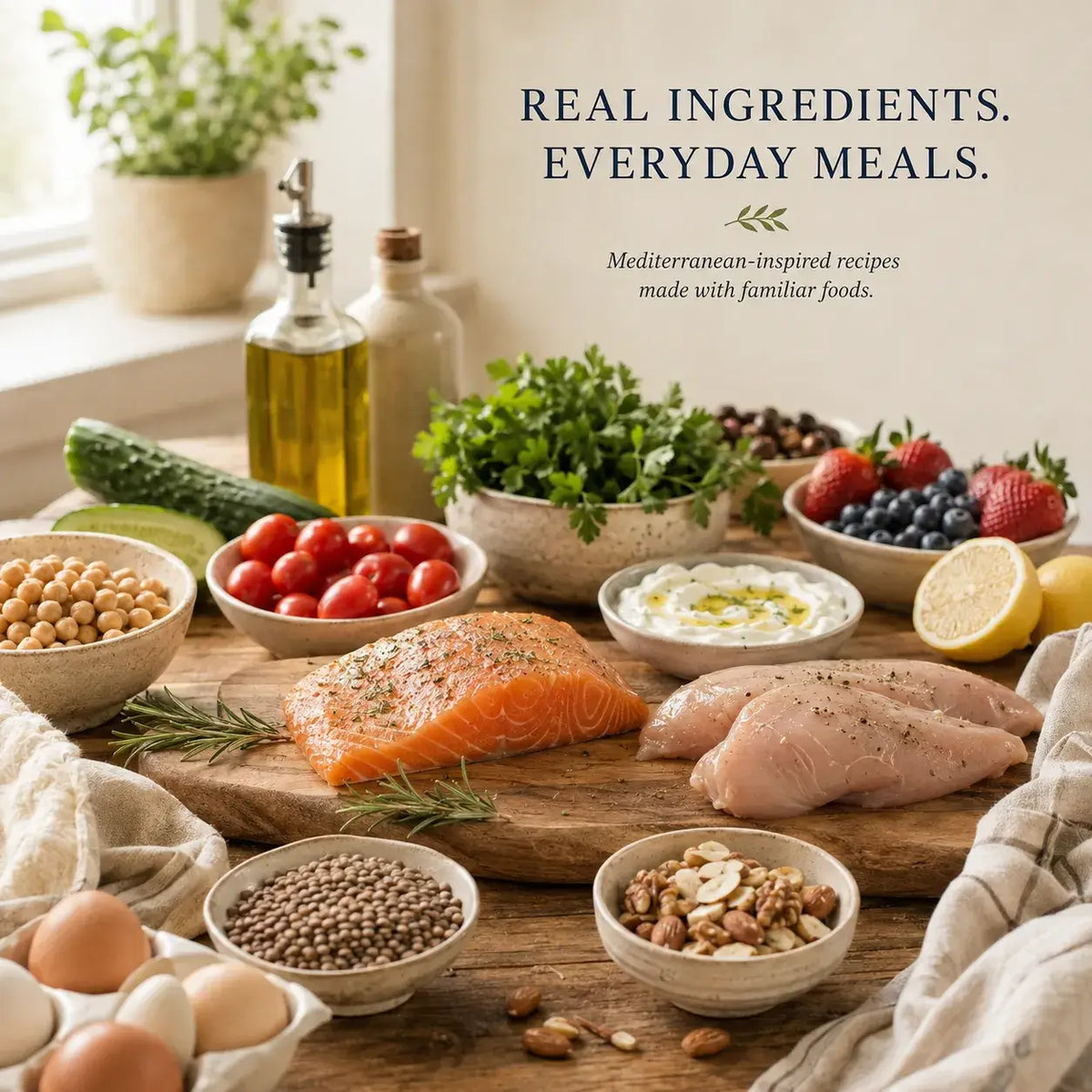 110 High-Protein Mediterranean-Inspired Recipes