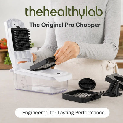 Chopper — 14-in-1 Vegetable Chopper & Mandoline Slicer with Container