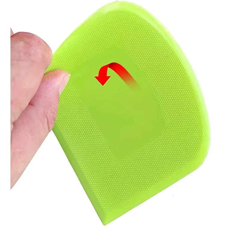 1pc Plastic Cake Cream Spatula, Dough Knife, Butter Scraper With Plain Smooth Edge, Baking Tools